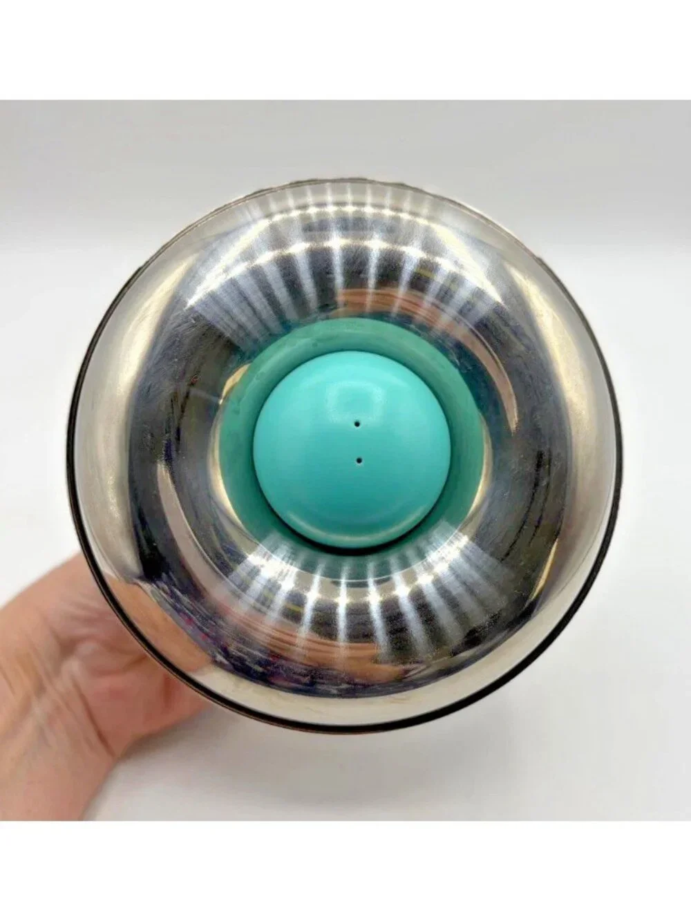 Lovevery Tip And Turn Stainless Steel Toy Explorer Spin Top Only No Ball